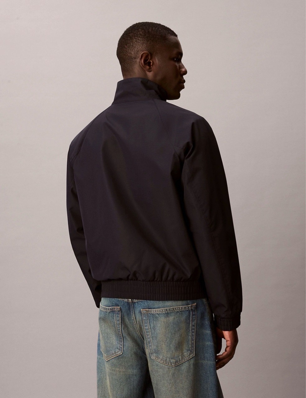 Куртка Calvin Klein Classic Harrington Jacket Dark Sapphire