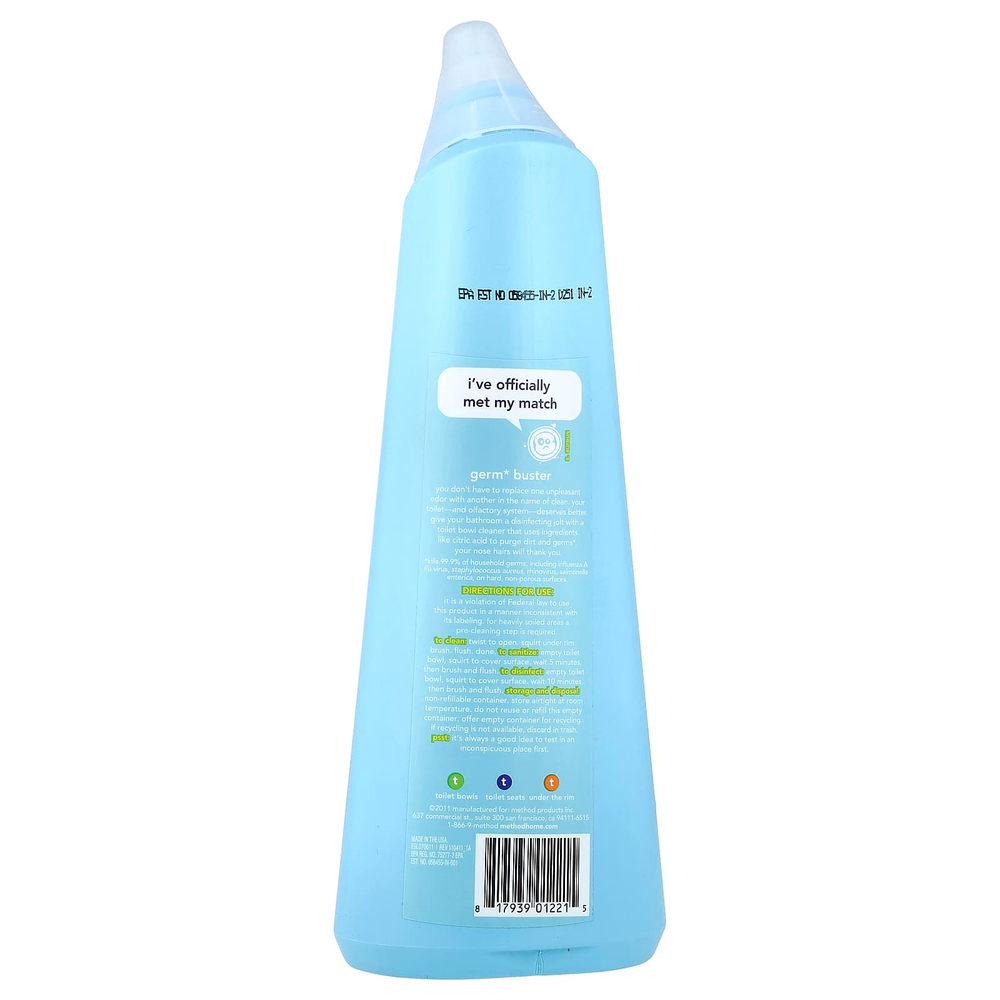 Method, Antibac, туалет, мята, 709 мл (24 жидк. унции)