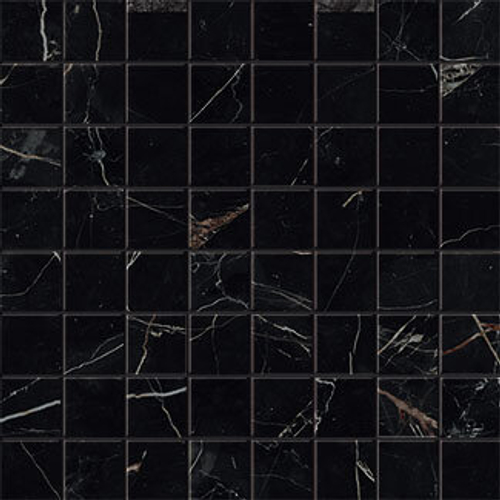Мозаика/Керамогранит ATLAS CONCORDE MARVEL DREAM Black Atlantis Mosaico Matt 30х30 AOVI