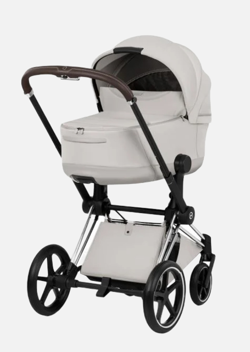 Коляска Cybex Priam V Style Chrome Brown 2 в 1 City Grey