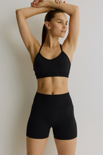 Короткие легинсы Seamless DryMove™ со сборками - H&M