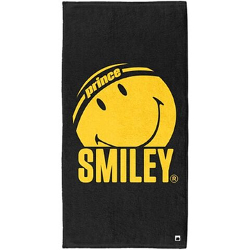 Полотенце теннисное Prince X Smiley - black/yellow