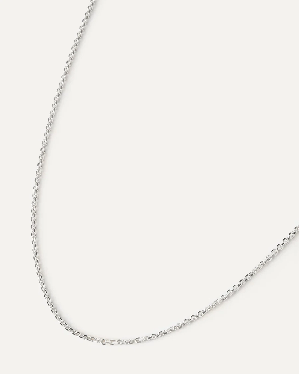 Цепочка Essential Chain Серебро 925 пробы покрытое родием