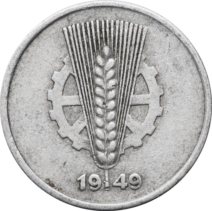5 пфеннигов 1949 Германия (ГДР) "А"