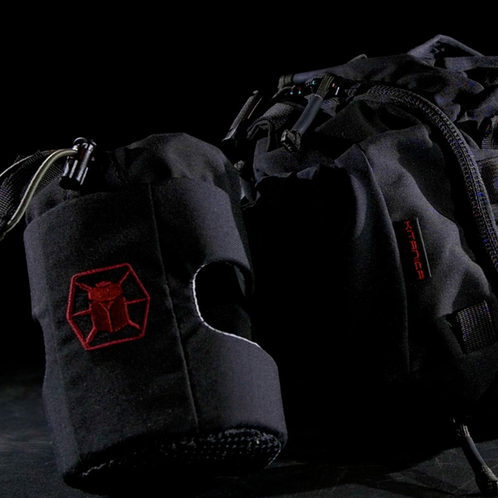 Сумка поясная Kitanica Scorpion Pack & Water Bottle Holster Combo Space Black