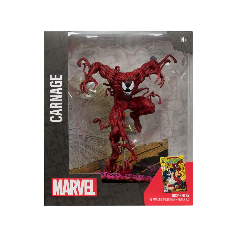 Фигурка McFarlane Toys Marvel: Carnage with Scene (The Amazing Spider-Man #362)