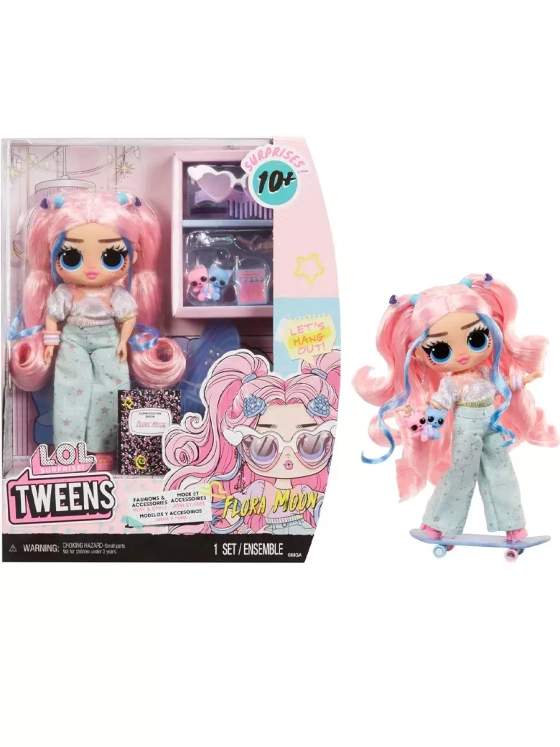 Кукла Лол Сюрприз Твинс Lol Tweens Flora Moon оригинал