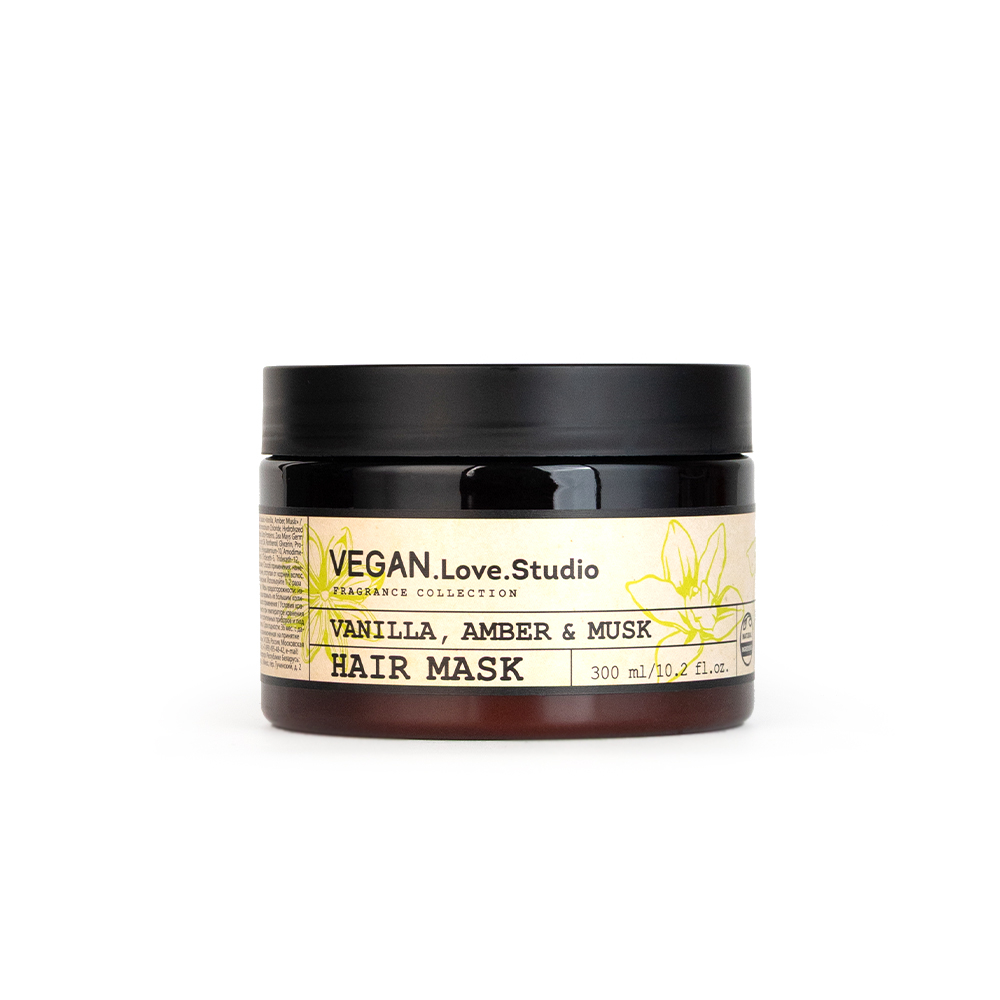 Маска для волос парфюмированная VEGAN.Love.Studio "Vanilla, Amber, Musk", 300 мл