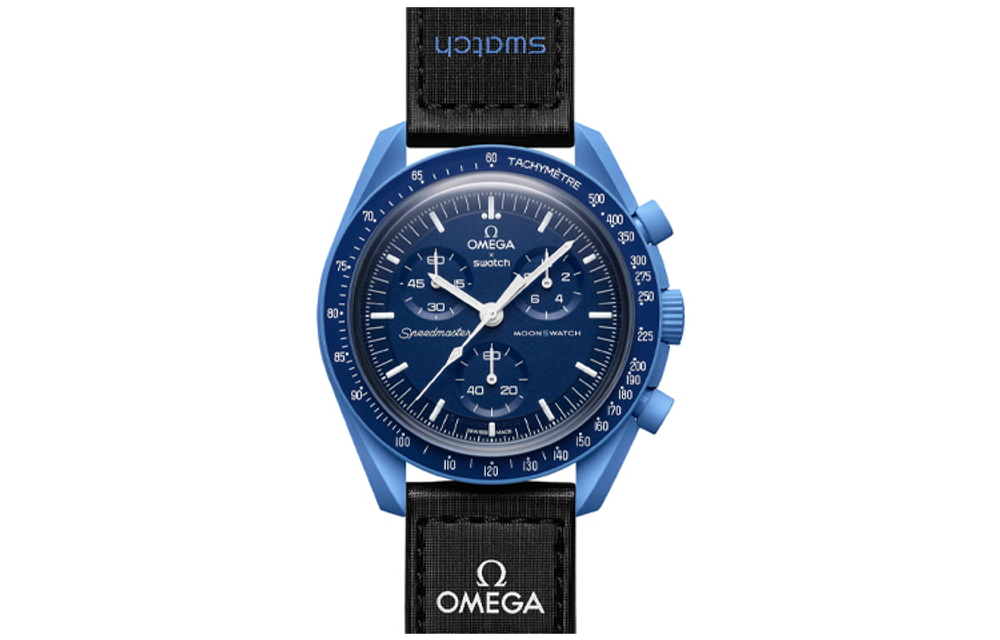 SWATCH Men Blue Watch SO33N100