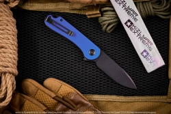 Нож Civivi Elementum C907X сталь D2 BlackWash рукоять Blue G10