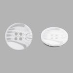 Пуговицы 4 прокола 32L=20 мм, (White (белый)) CB, 72 шт