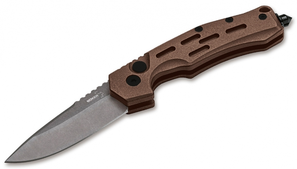 Автоматический нож Boker Plus 01BO794 Thunder Storm Auto Coyote