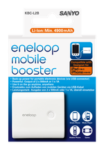 Аккумулятор мобильный SANYO Eneloop KBC-L2B 4900 mAh, Li-ion, 2USB