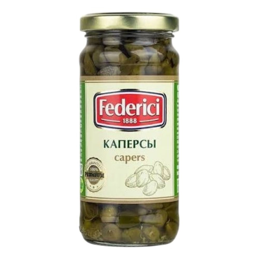 Каперсы ст/б 230г*12шт Federici