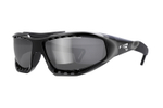 Спортивные очки LiP Surge / Gloss Black - Black / PC Polarized / Levanté Series Chroma Smoke Lens