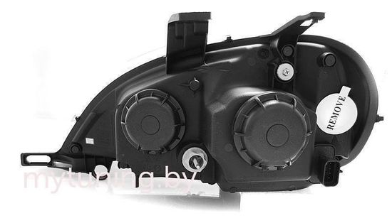 Передние фары Mercedes ML W163 daylight black