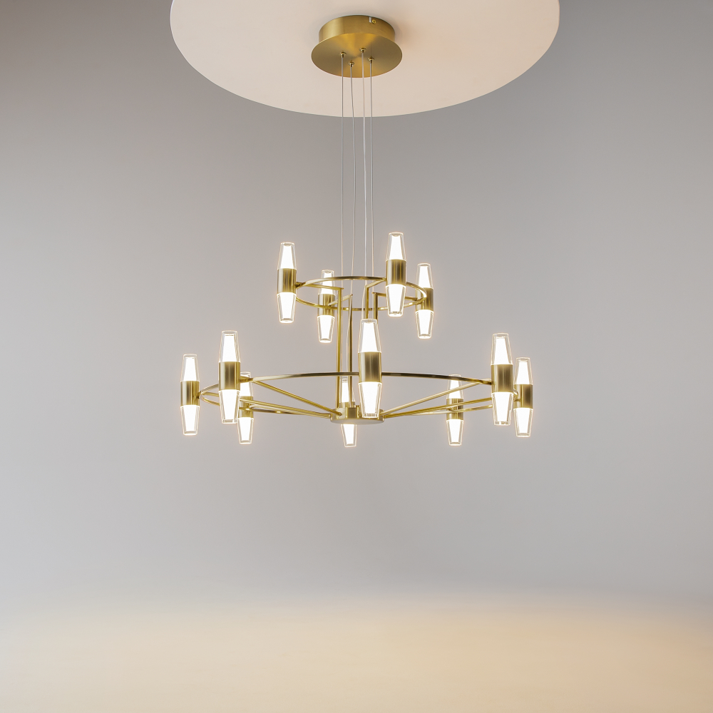 Подвесная светодиодная люстра Maytoni ARANA MOD401PL-L72BS3K