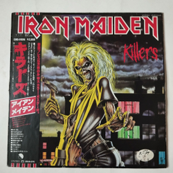 Винтажная виниловая пластинка LP Iron Maiden Killers (Japan 1981) (Obi Copy) EMS-91016