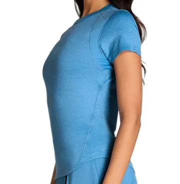 Женская теннисная футболка Wilson All Day - blue