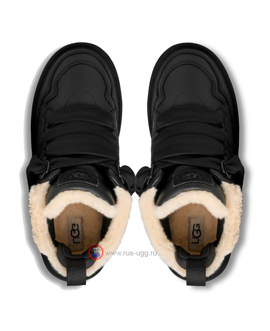 UGG LOWMEL TRAINER Leather Black