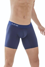 Темно-синие удлиненные трусы-боксеры Caribbean Long Boxer (Размер: XL) (Цвет: темно-синий)