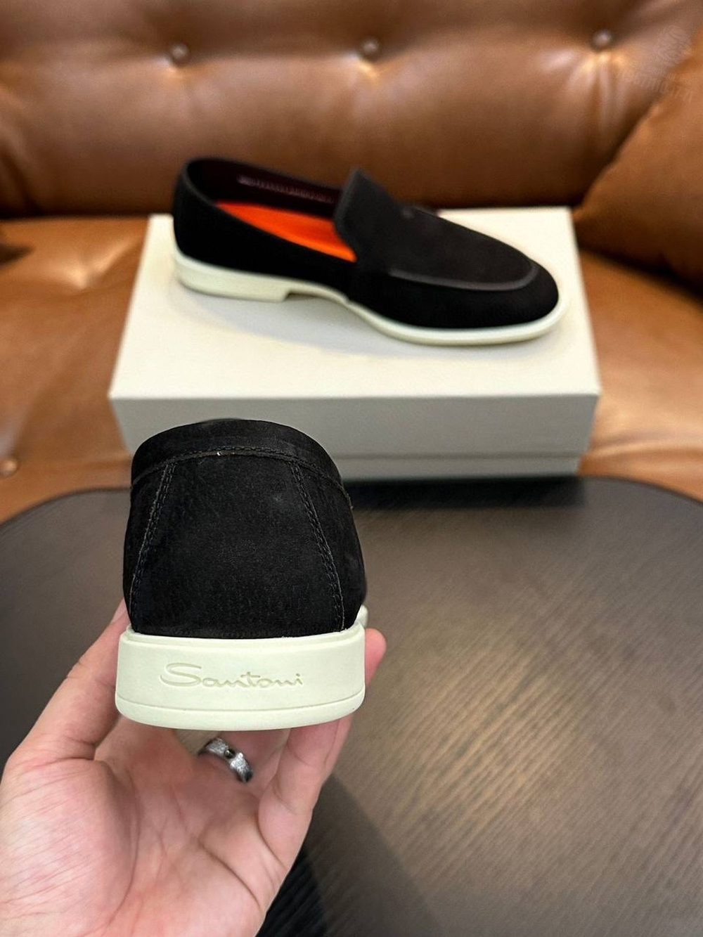 Лоферы Santoni