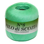 Пряжа Filo Di Scozia №8 50г, 340м, 100%мерсеризованный хлопок (цена за 1 шт)