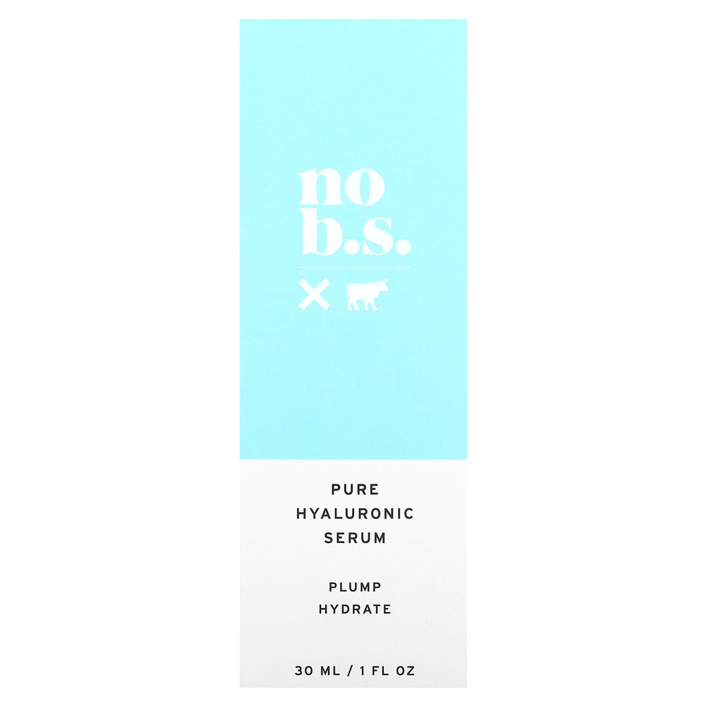 No BS Skincare, чистая гиалуроновая сыворотка, 30 мл (1 жидк. унция)