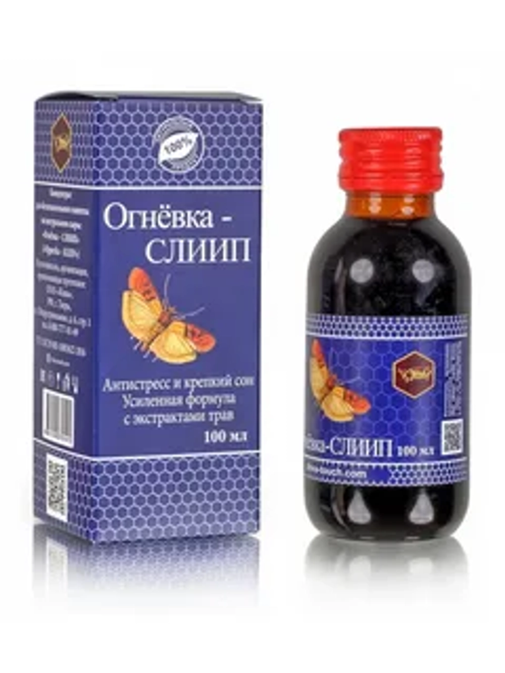 Огнёвка СЛИИП (для поддержки спокойного сна и снижения напряжения) 100 мл, «Жива».