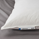 Подушка высокая IKEA LUNDTRAV (ЛУНДТРАВ), Белый, 50х80 см