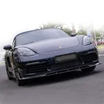 Карбоновая губа переднего бампера для Porsche 718 982 Cayman/Boxster 2016+ Порше
