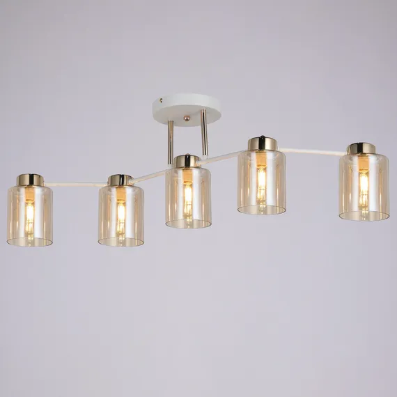 Потолочная люстра IL6111-5COU-79 WH GD Qui ILLUMICO