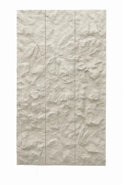 АБС, Полиуретановая панель-пано под скалу, Цемент Серый / PU Stone Panel Cement Grey (Пано) ABC 2900х600х80 мм