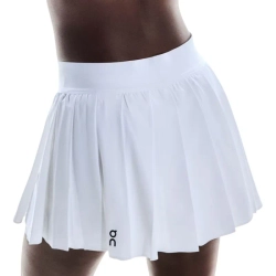 Теннисная юбка On Court Pleated - white