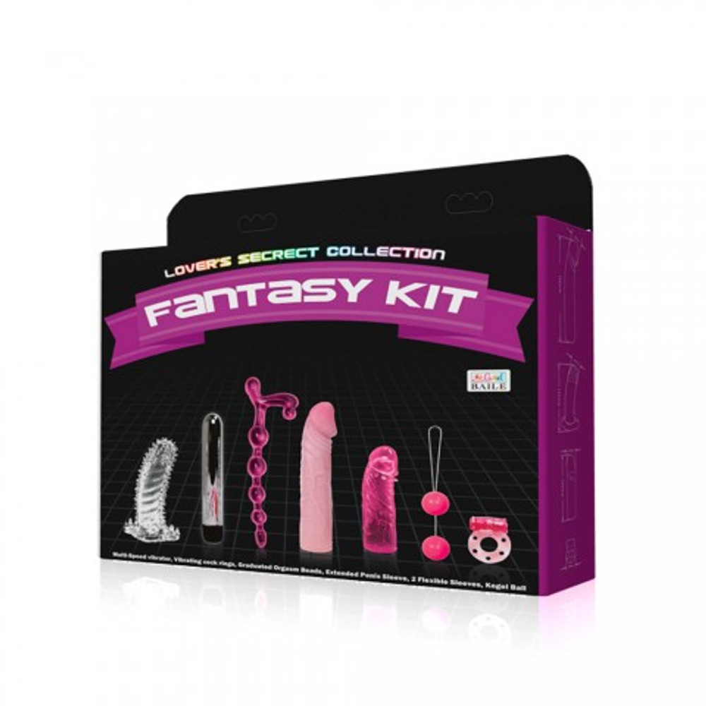 Набор секс-игрушек "Fantasy Kit" из 7-ми предметов