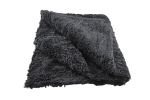 А302 EXTRA MICROFIBRE CLOTH Плюшевая микрофибра двухсторонняя без краев 40x40 см, 500 г/м² черная