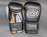 Боксерские перчатки Arcade black_gray_gold