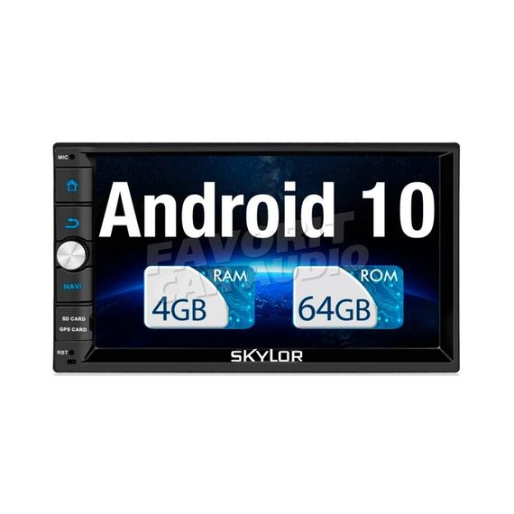 Skylor AND-7095 7" Android 10 Wi-Fi BT DSP 4/64Gb