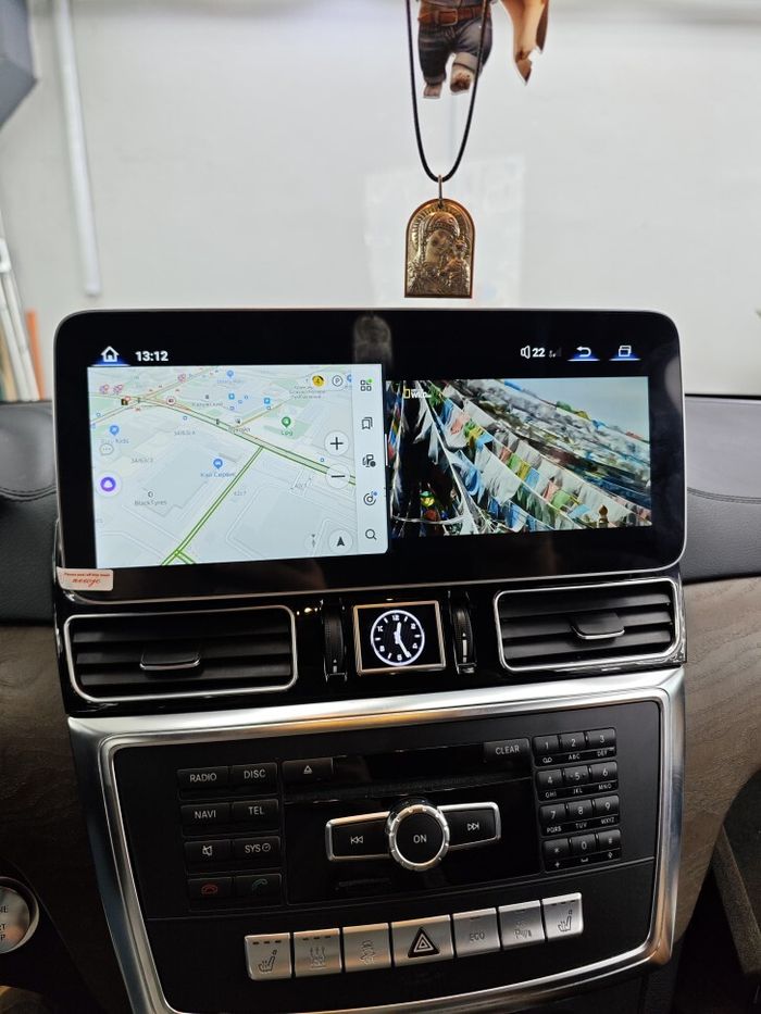 Магнитола для Mercedes-Benz ML (W166), GL (X166) 2011-2015 - RDL-7712 монитор 12.3" на Android 13, Быстрая, CarPlay, 4G SIM-слот