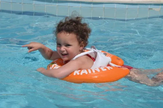 Надувной круг Swimtrainer Classic, оранжевый (2 - 6 лет)
