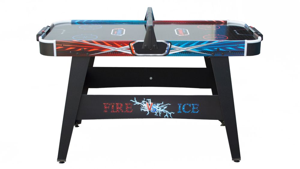 Игровой стол - аэрохоккей "Fire &amp; Ice" 4 футов