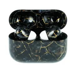 Apple AirPods Pro 2 USB-C Black Marble Total Gloss