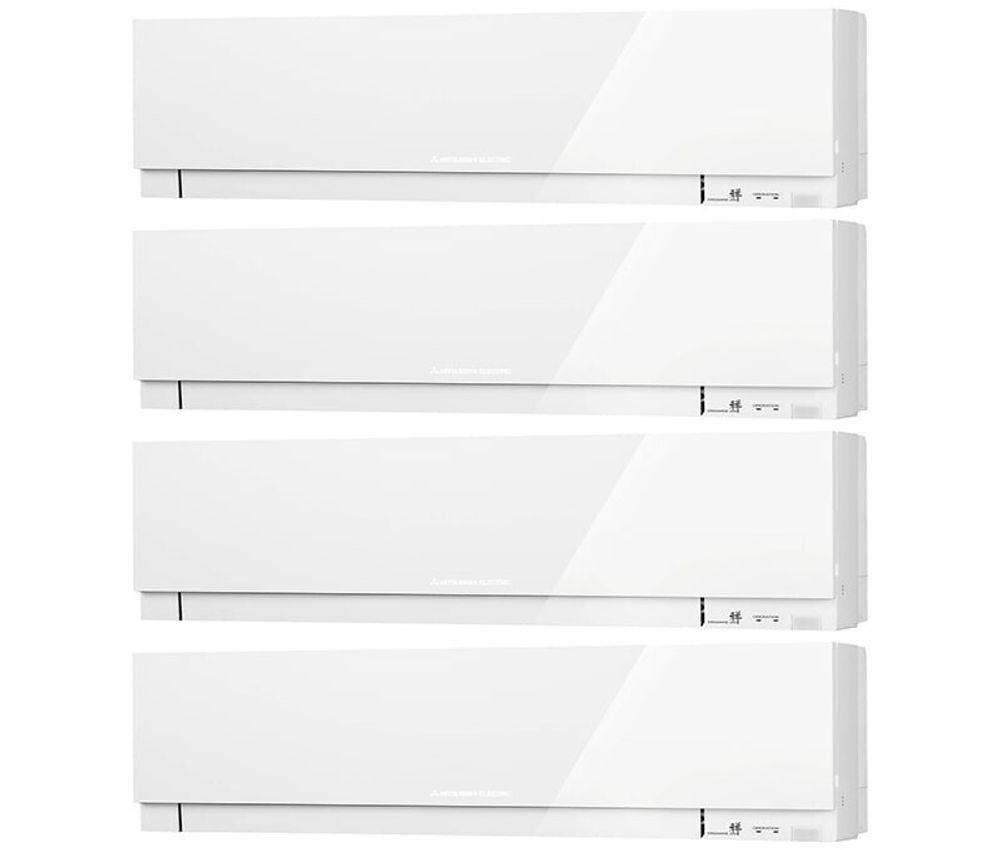 Mitsubishi Electric MXZ-4E72VA/MSZ-EF22VEW/MSZ-EF22VEW/MSZ-EF22VEW/MSZ-EF22VEW