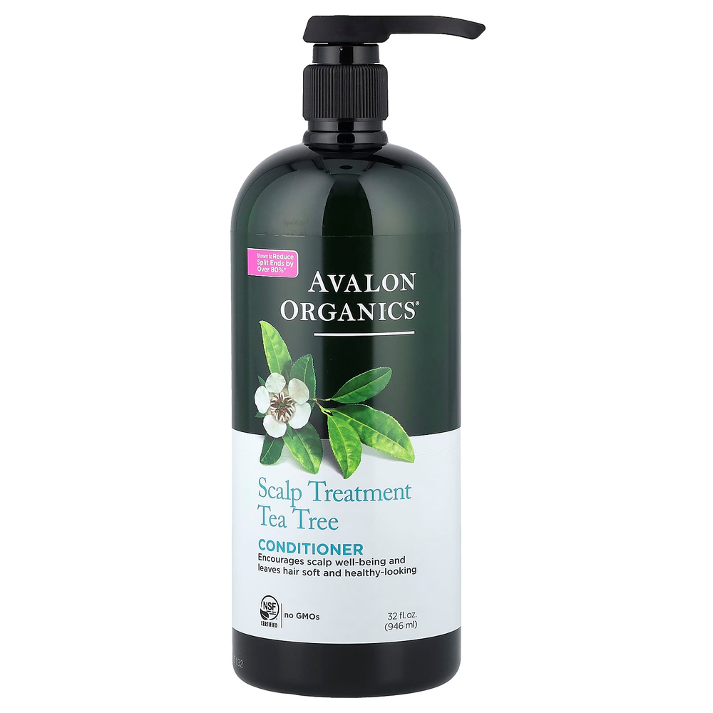 Avalon Organics, Кондиционер для ухода за кожей головы, чайное дерево, 907 г (32 унции)