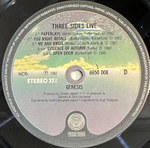 Genesis - Three Sides Live (Скандинавия 1982г.) 2LP