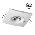 370793 SPOT NT21 596 белый Светильник встраиваемый влагозащищенный IP44 GU10 50W 220V WATER
