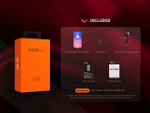 Фонарь-брелок Fenix E03R V2.0 голубой