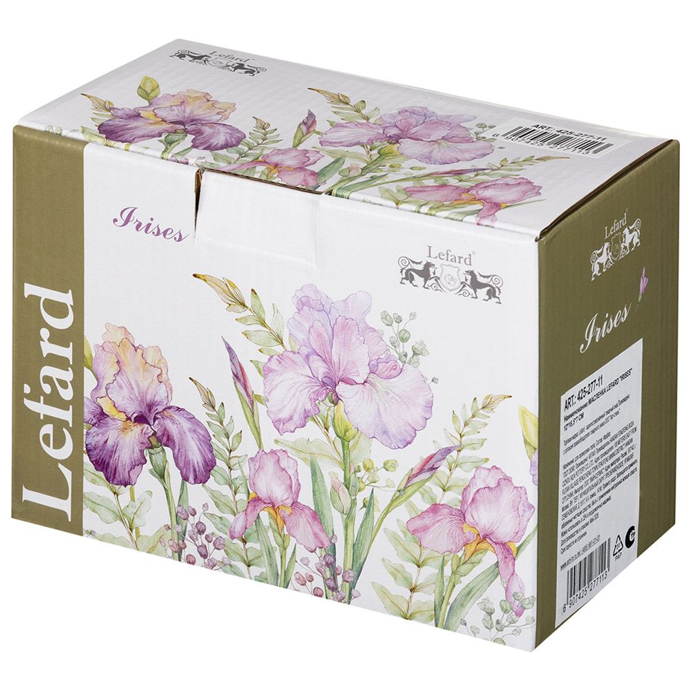 МАСЛЕНКА LEFARD "IRISES" 12*16,5*7 СМ