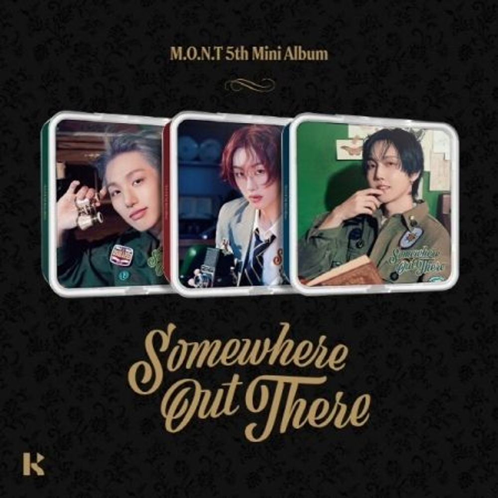 Альбом M.O.N.T - SOMEWHERE OUT THERE 5th Mini Album KiT 3 Version SET