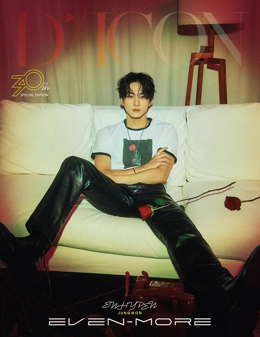 публикация DICON - VOLUME N 30 ENHYPEN SPECIAL EDITION JUNGWON EVEN-MORE B Type